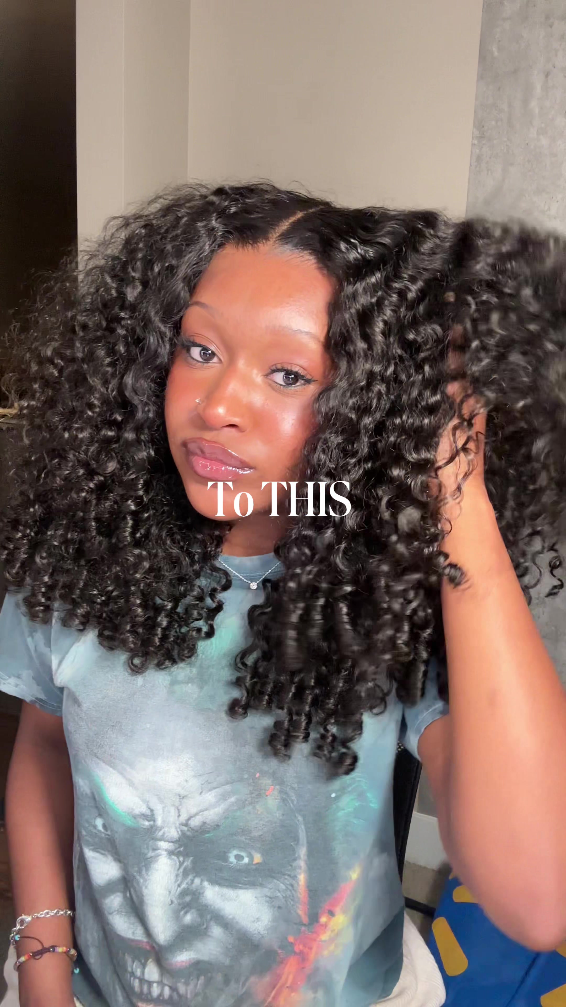 TikTok post by @zakaiyahhh for OQHAIR. Caption reads: 💥WIG SALE TOMORROW 3pm CST ON MY DEPOP💥 @OQHAIR....