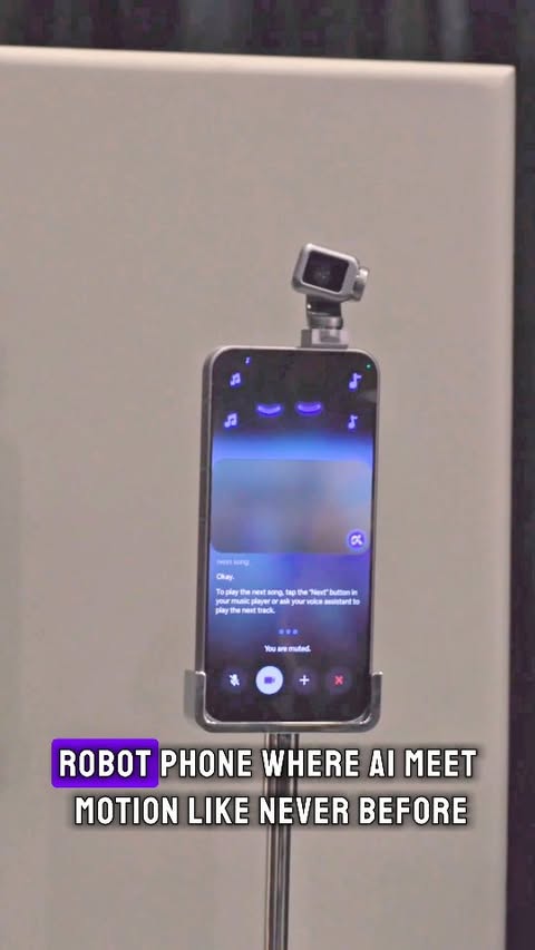 Instagram post by @blog_by_madi for Honor. Caption reads: Step into the future with the HONOR Robot Phone —....