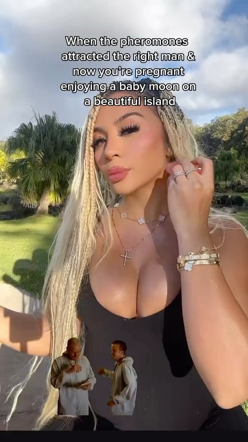 Instagram post by @kachi1k for DLA COSMETICS. Caption reads: Lol they really work 😅🤰🏼 @dla_cosmetics.