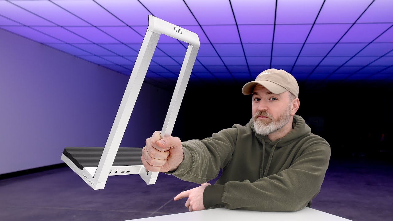 YouTube post by @unboxtherapy for Roli. Caption reads: Astonishing New Music Gadget....