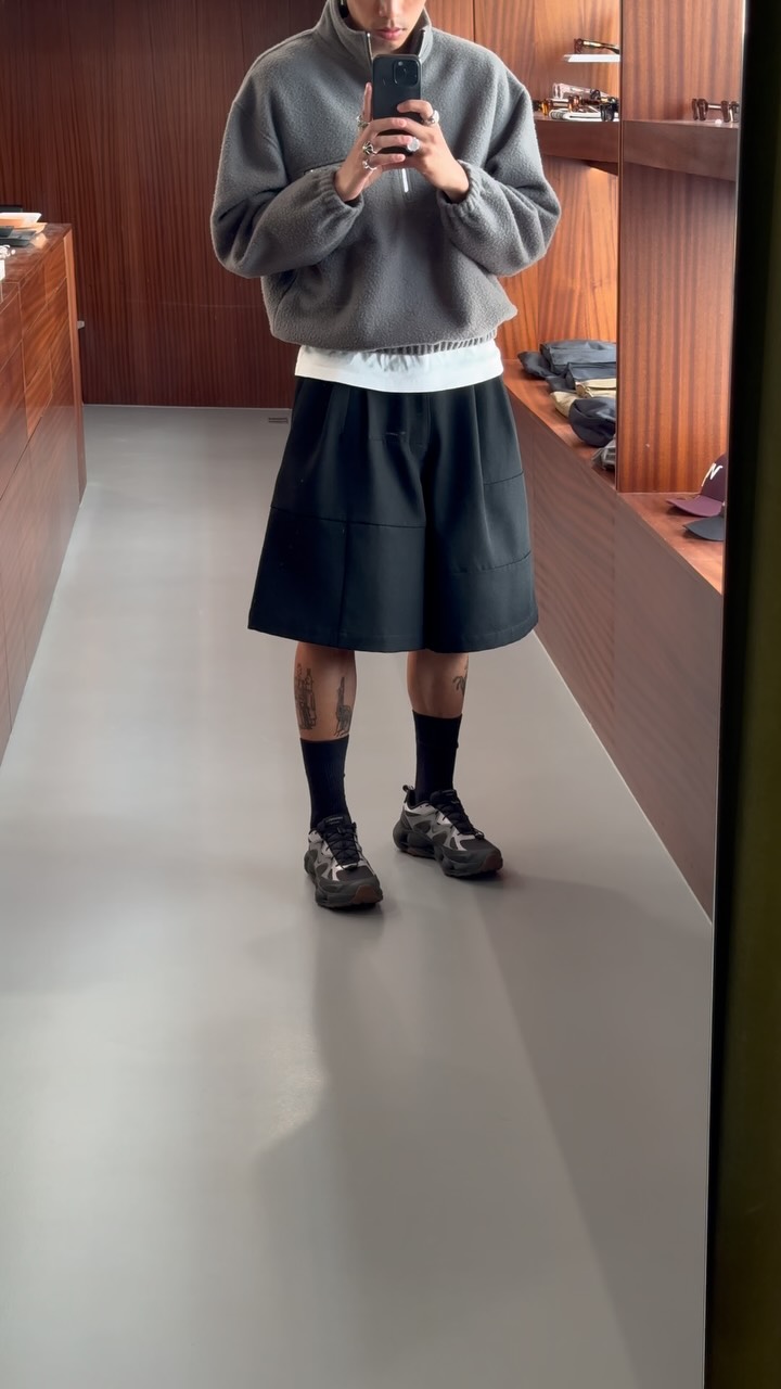 Instagram post by @03j90 for Courir. Caption reads: Daydreaming with @merrelleu @courir #sneakerspirit.