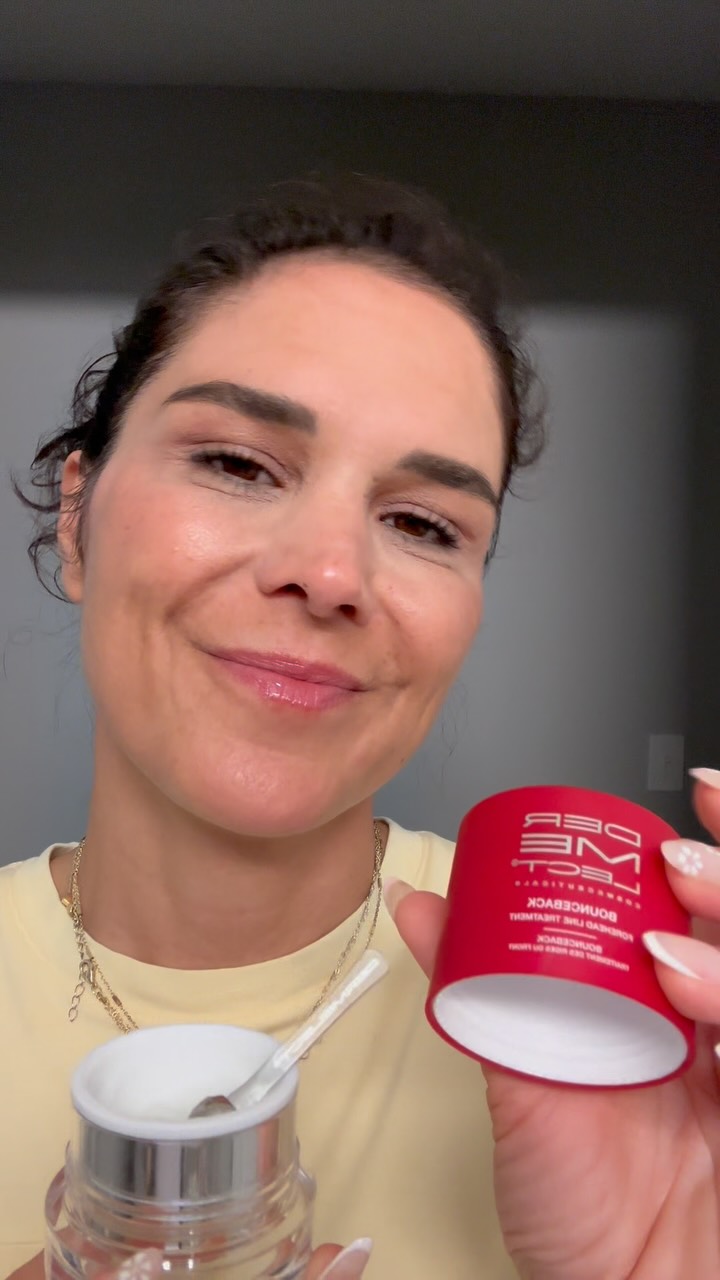 Instagram post by @ugcderyadoes for Dermelect. Caption reads: Still chasing smooth, line-free skin? ✨
This....