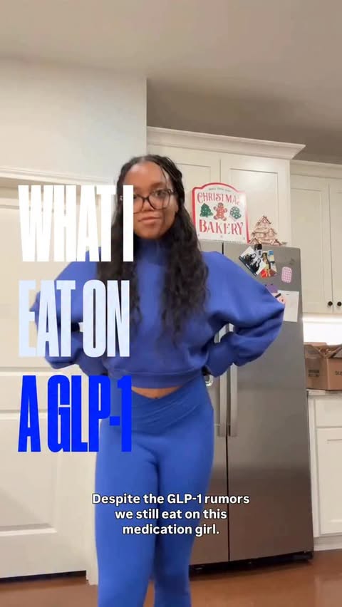 Instagram post by @branneishaa for WeightWatchers. Caption reads: GLP-1 myth busted: eating is still very much....