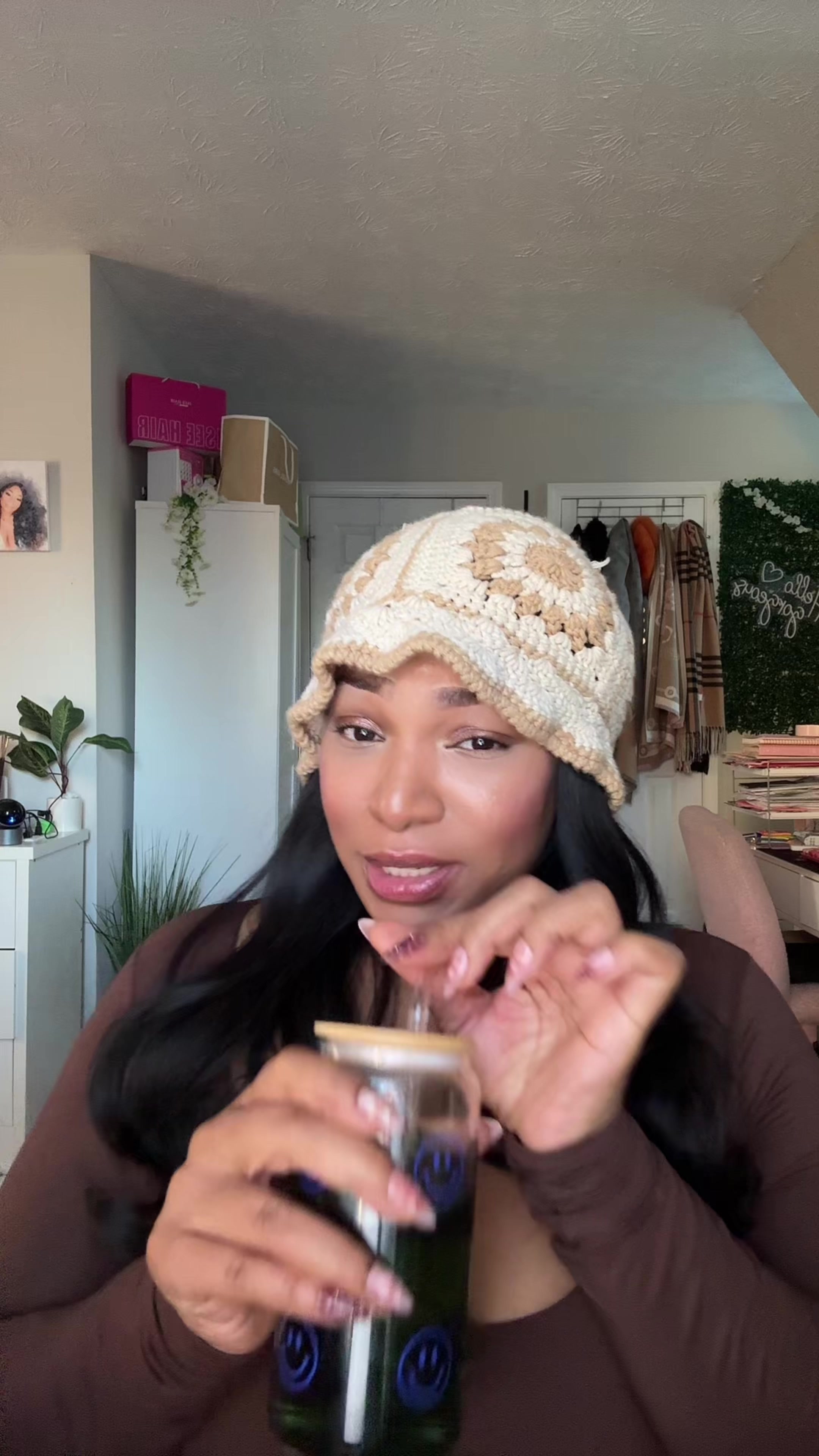 TikTok post by @tiffany_theceo for Happy V. Caption reads: [...] 😭 Yeah, that’s why I don’t skip my @My....