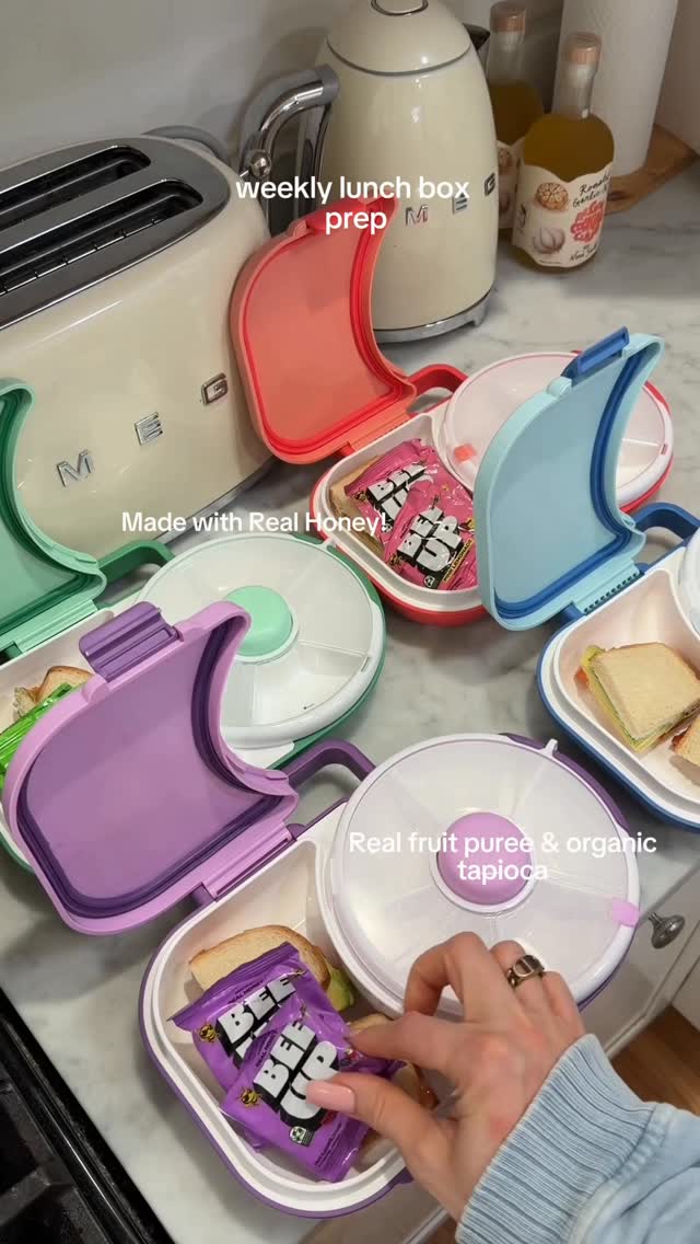 Instagram post by @the_hayeks for BEEUP. Caption reads: [...] the week with me using their favorite....