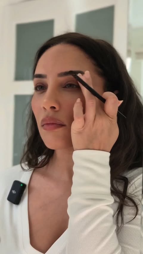 Instagram post by @beautyandtheblog for Laura Mercier. Caption reads: Ad I love how easy the new @lauramercier Caviar....
