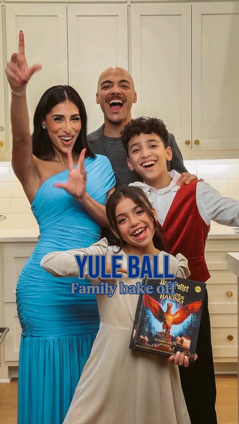 Instagram post by @yvetteg23 for Insight Editions. Caption reads: A Yule Ball-inspired bake-off? Yes please! ⚡️🍰We....