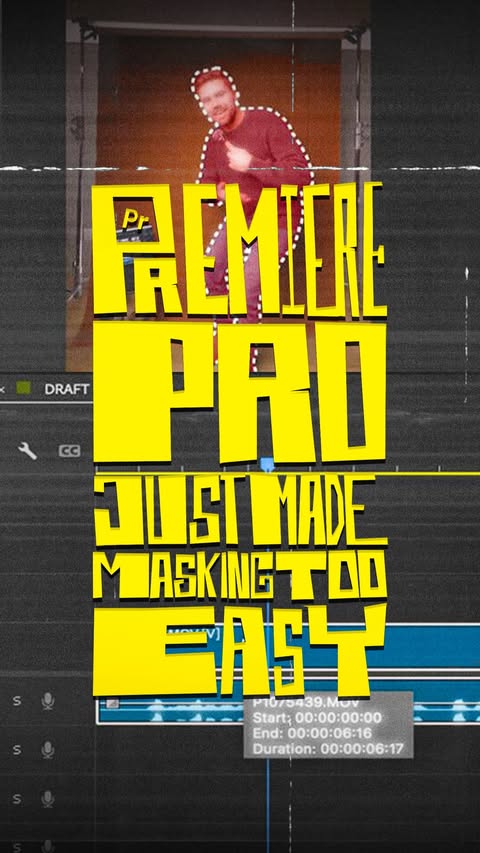 Instagram post by @thechrishau for AMD. Caption reads: [...] Premiere Pro now… and even faster on my @amd....