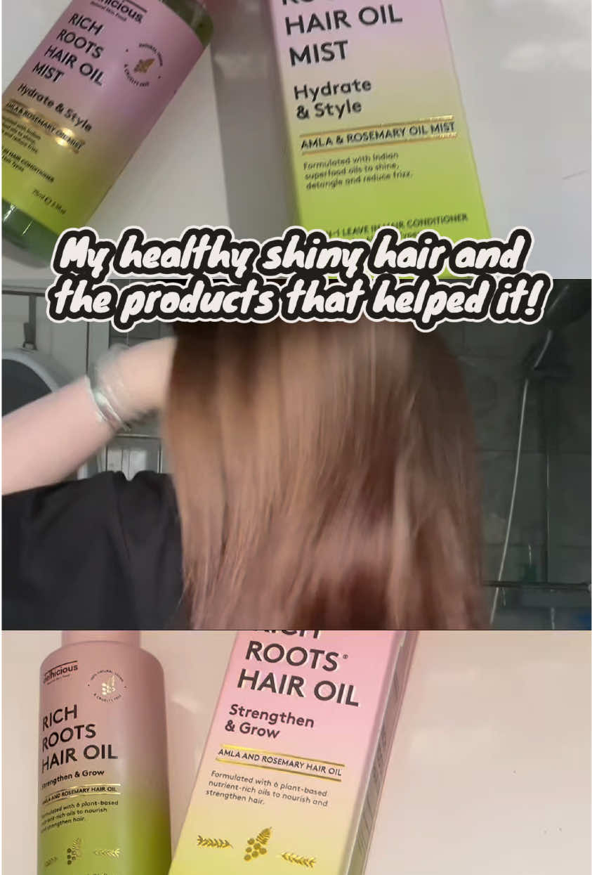 TikTok post by @_sumss2006x for Delhicious Body. Caption reads: If your hair feels dry, dull or damaged.. or needs....