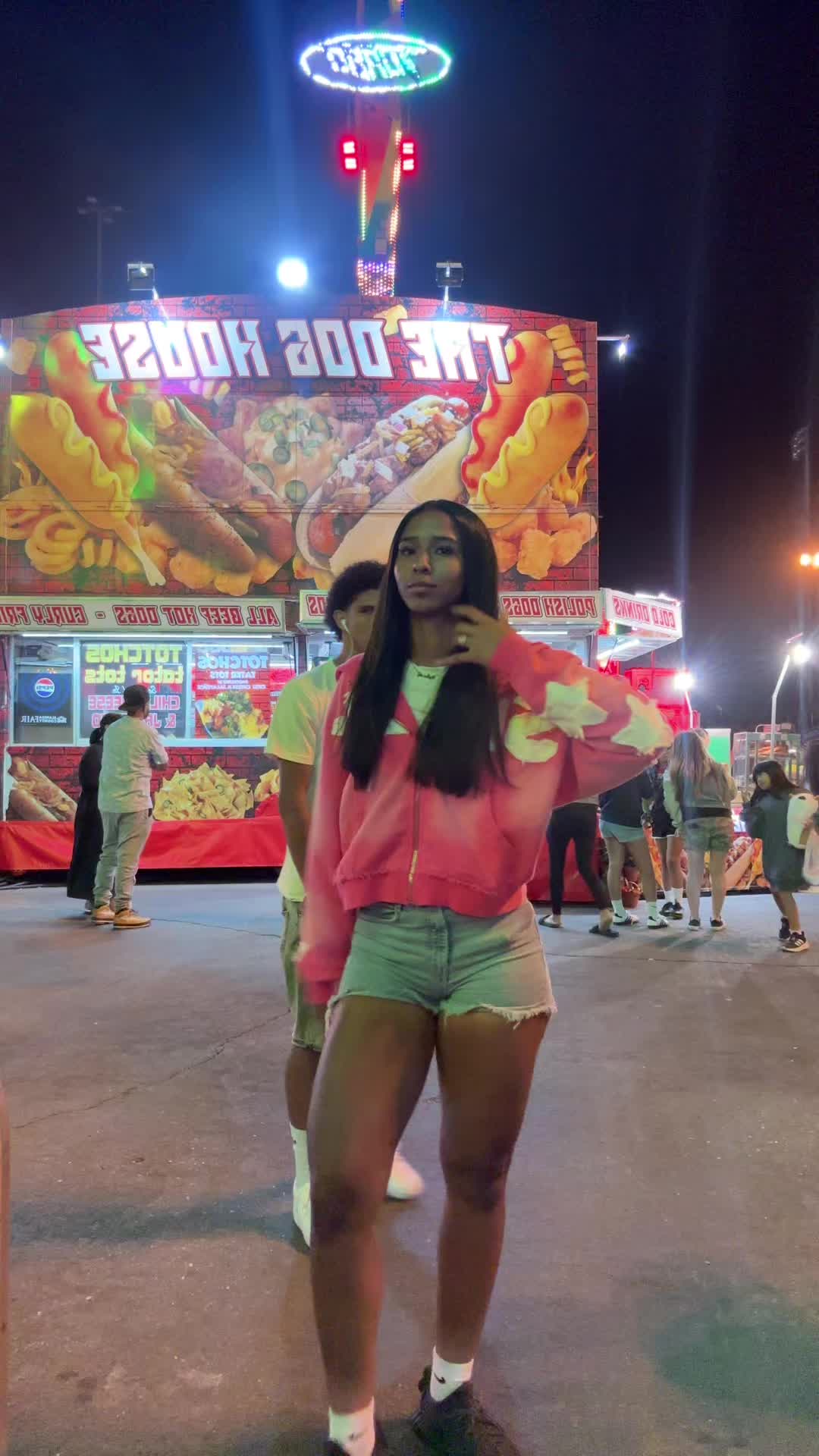 TikTok post by @notjoc.47 for Timeloop Visionz. Caption reads: Clothes from @timeloopvisionz use code "JOCELYN"....