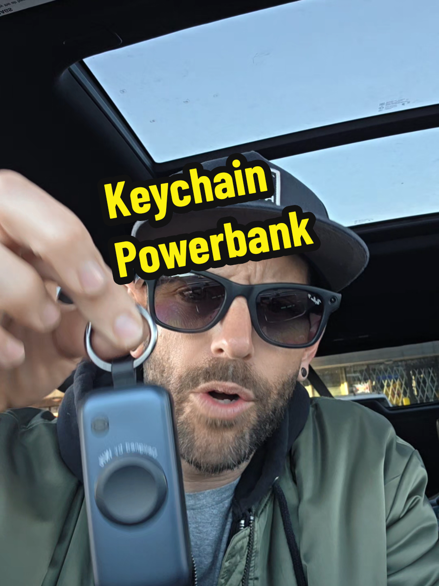 TikTok post by @theghousefam for INIU. Caption reads: [...] #minipowerbank #tiktokshopcreatorpicks....