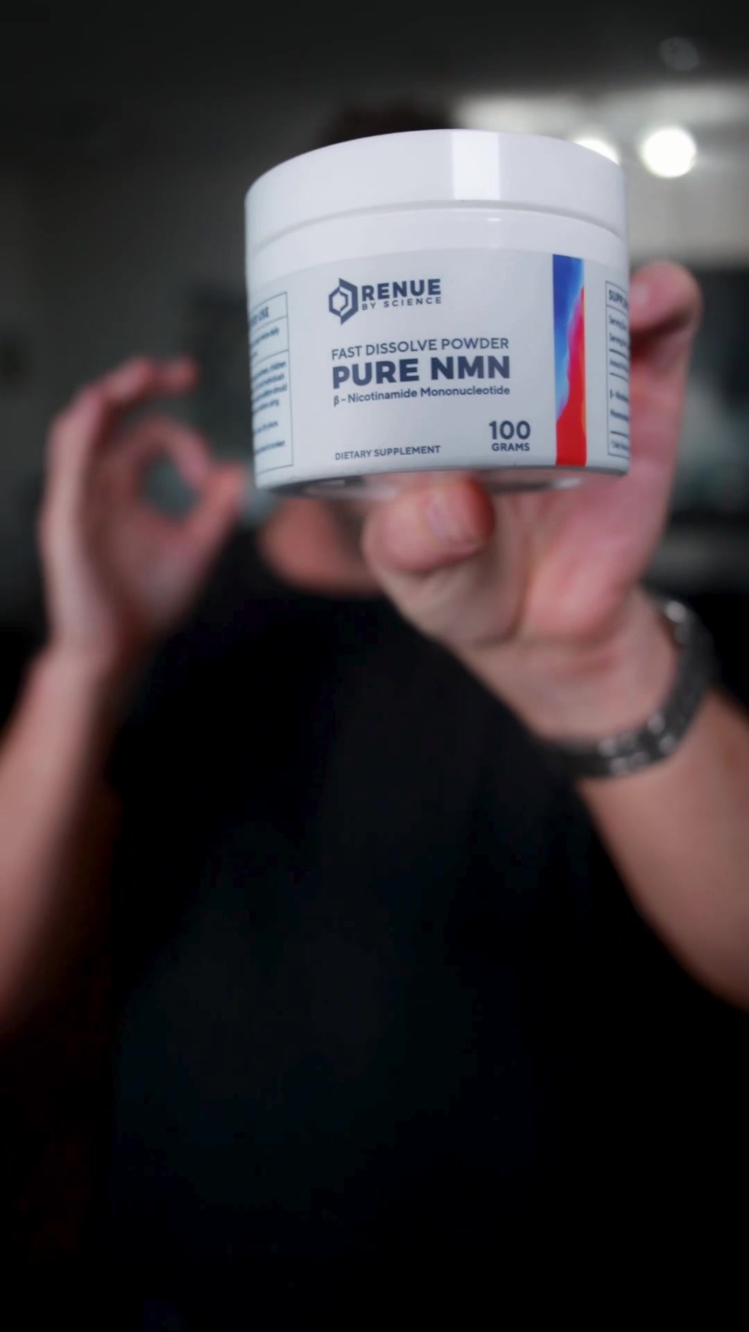 TikTok post by @paulschriner for Renue By Science. Caption reads: [...] in middle-aged adults. @RBS.RenueByScience.