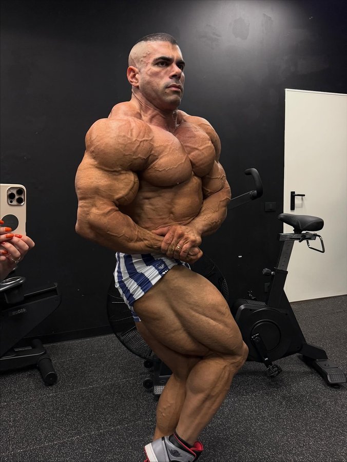 Instagram post by @ptuor for Jed North. Caption reads: The most depleted version of me 😅 3 days out!....