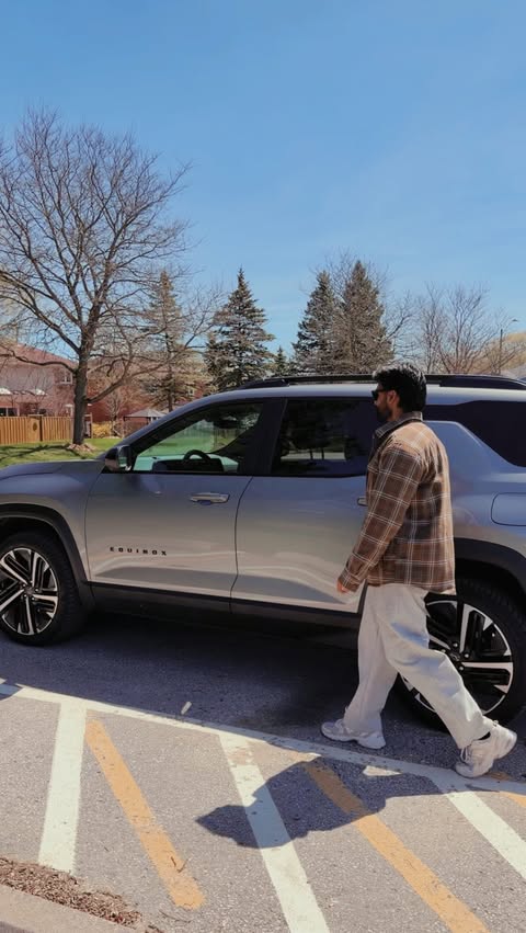 Instagram post by @aswensri for Chevrolet. Caption reads: [...] the gym, I’ve been driving the 2026....