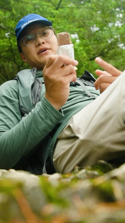 Instagram post by @campwithcol for Barebells Functional Foods. Caption reads: I’m tired of hearing that hiking isn’t fun. I get....