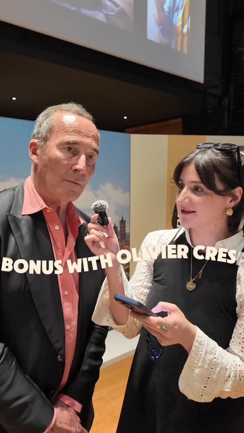 Instagram post by an influencer for dsm-firmenich Fine Fragrance. Caption reads: Asking perfume lovers their impressions after....