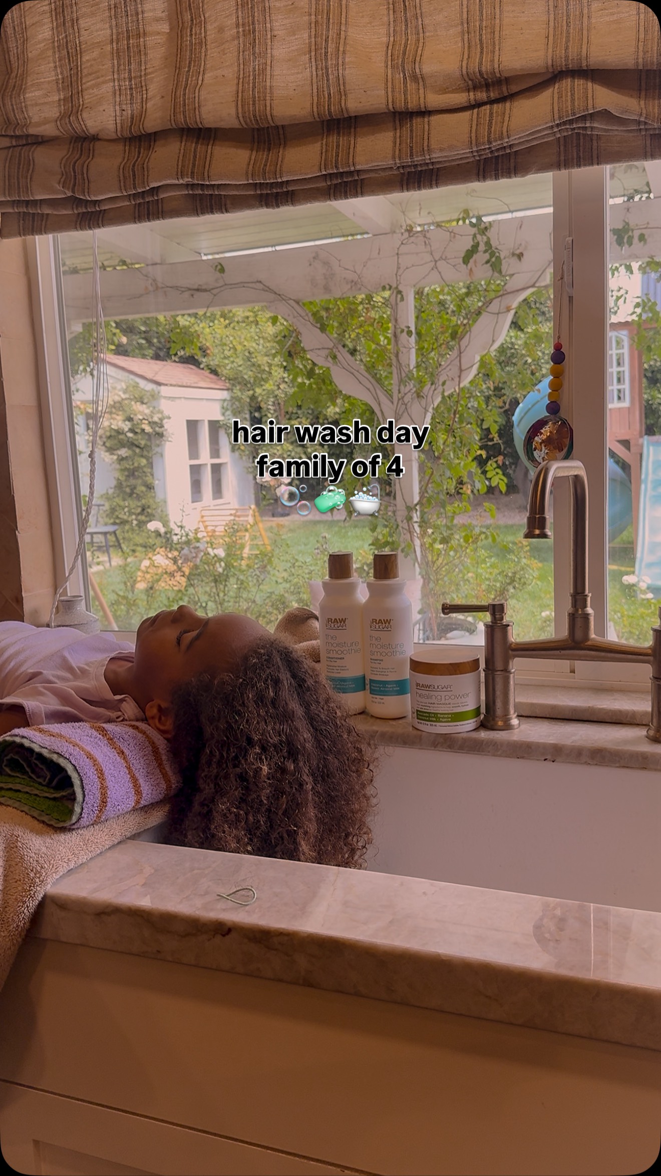 Instagram post by @mama.shocks for Raw Sugar Living. Caption reads: same time next week??? 😮‍💨 school’s back in....