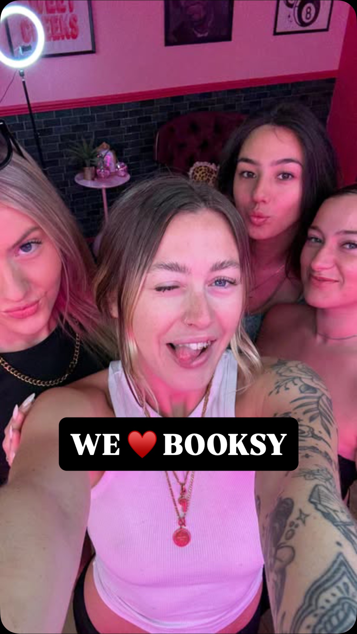 Instagram post by @venomcreatives_ for Booksy. Caption reads: @booksyuk doesn’t only protect venom, it protects....