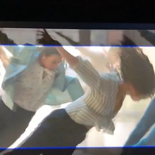 Instagram post by @teddyforance for BlocLA. Caption reads: BTS from the @apple commercial I did in Australia....