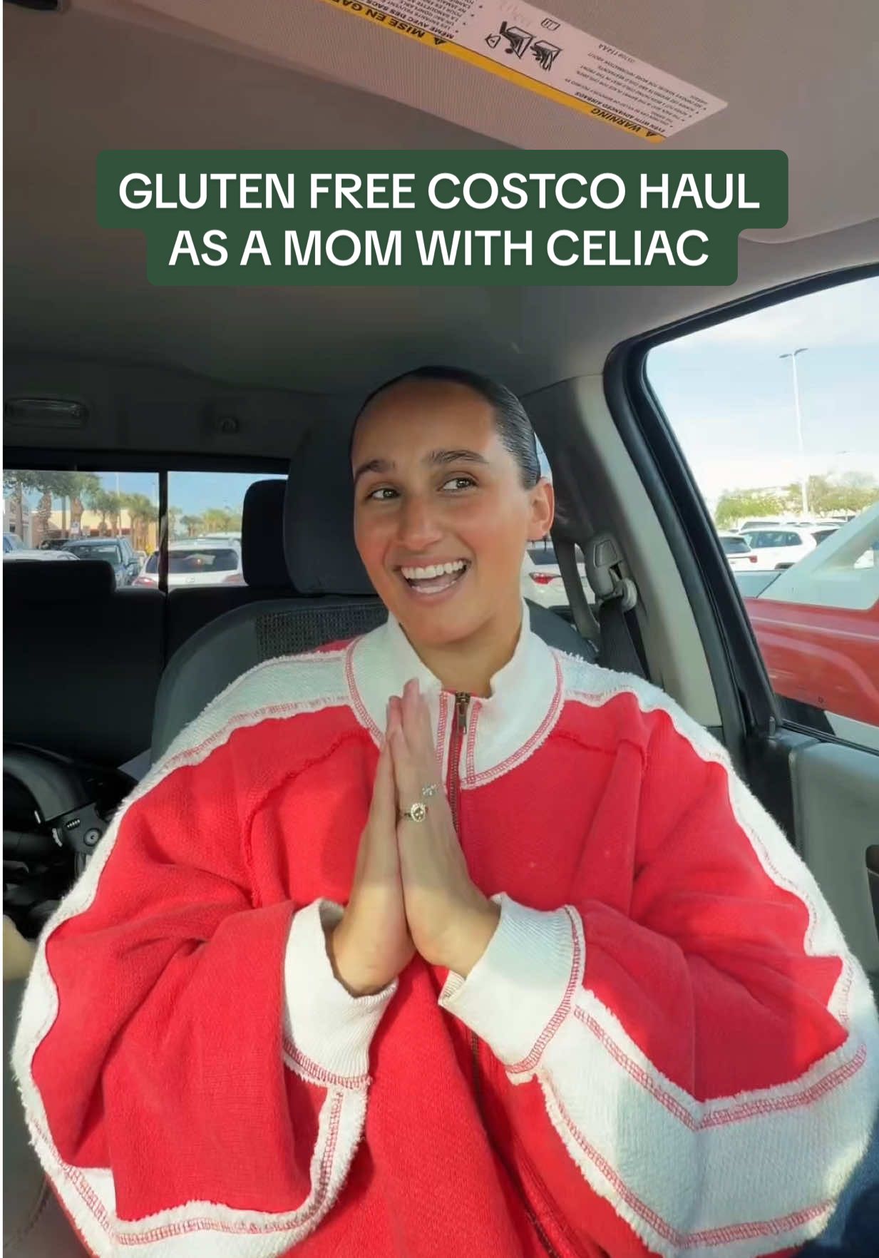 TikTok post by @rachel_muse for Mezcla. Caption reads: braving Costco the first week of the year to....