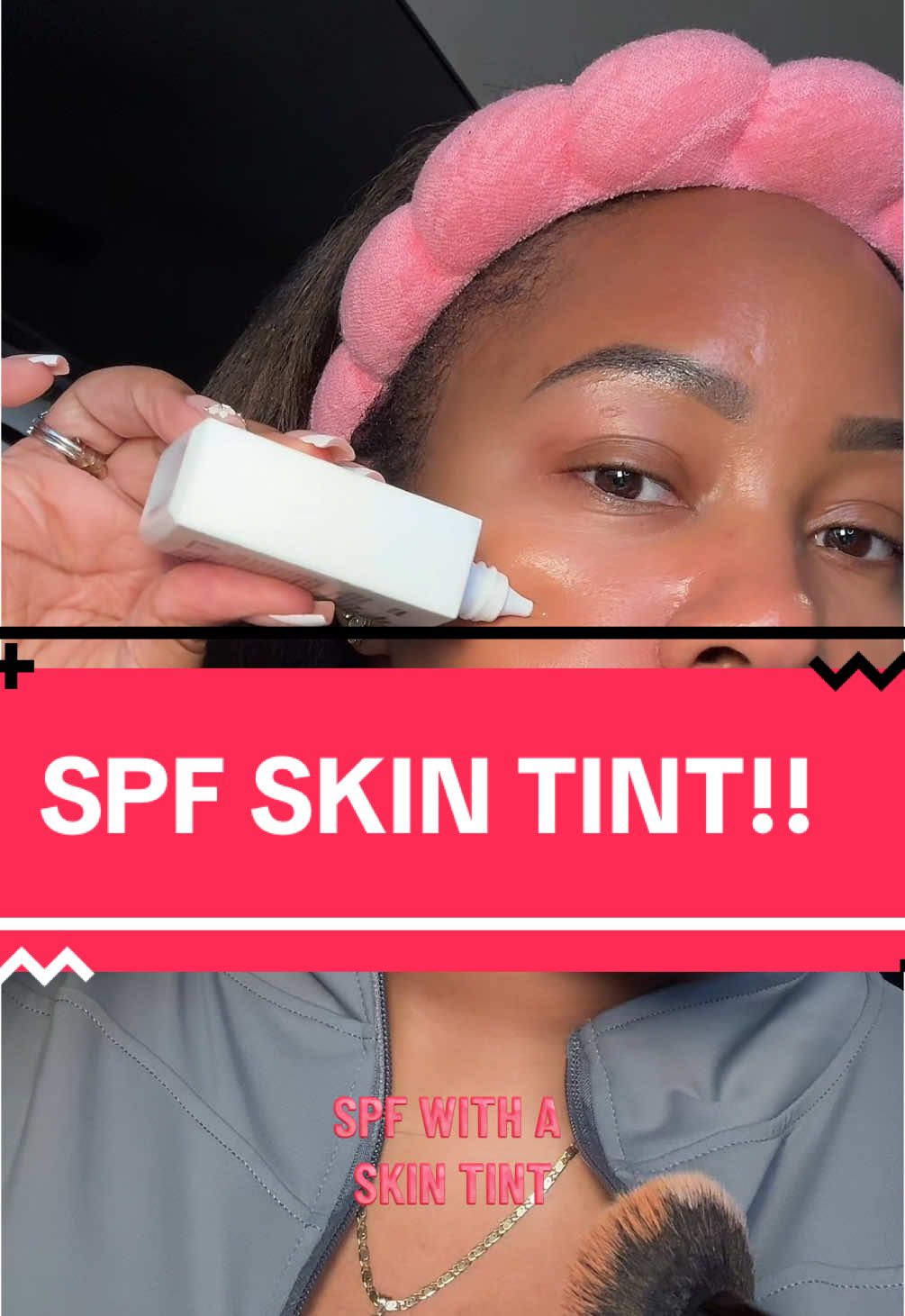 TikTok post by @bombshelltb for Beauty Of Joseon. Caption reads: [...] SPF skin tints from @Beauty of Joseon are....