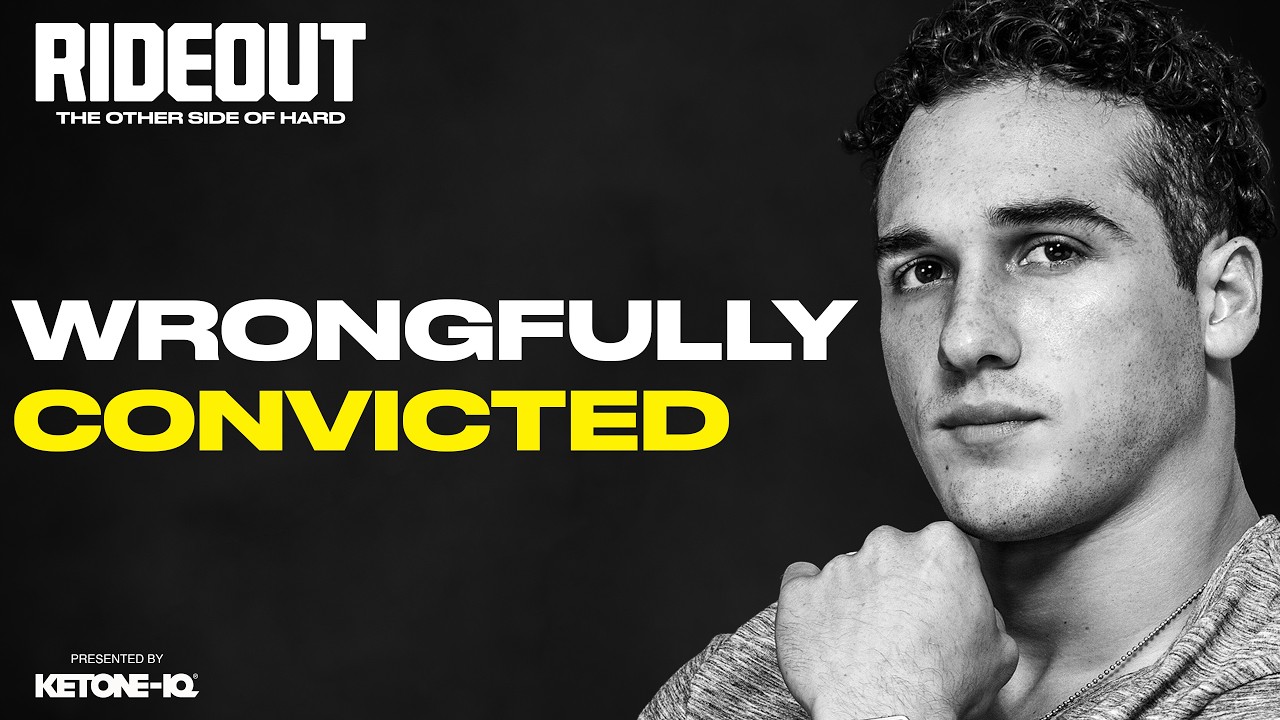 YouTube post by @ken_rideout for Rho Nutrition. Caption reads: Surviving a Texas Prison as an Innocent Man | Greg....