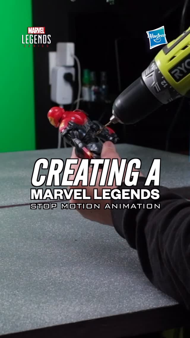 Instagram post by @plasticaction for Hasbro Pulse. Caption reads: Go behind the scenes with @PlasticAction to see....