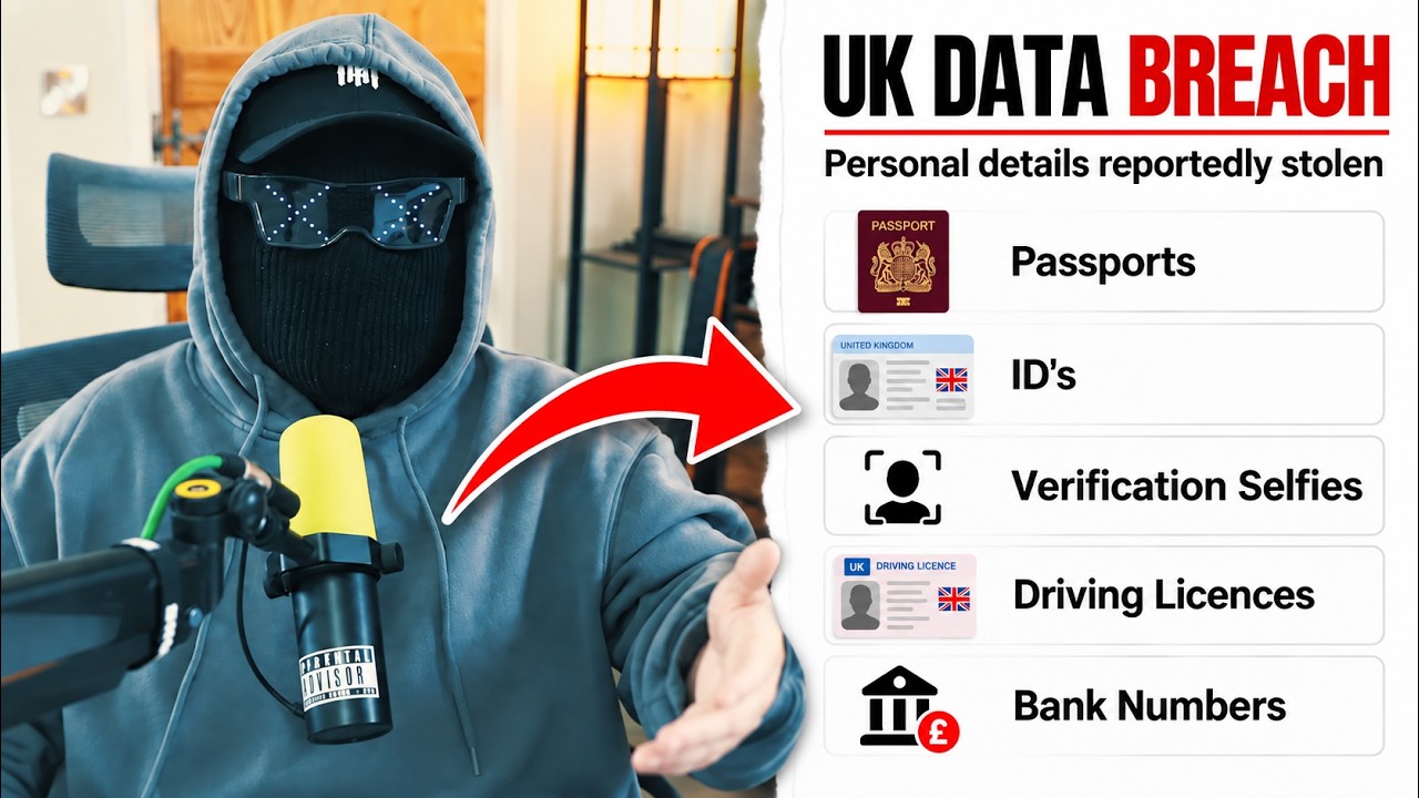 YouTube post by @CyberWaffleUK for Private Internet Access. Caption reads: Check out Private Internet Access VPN! Only £1.49....