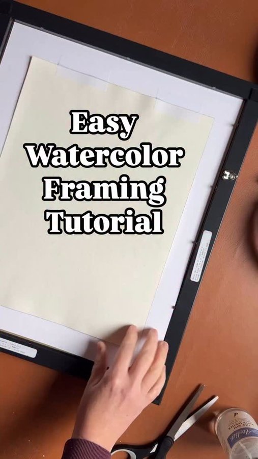 Instagram post by @candace_fincher for Frame It Easy. Caption reads: It’s been a while since I did a framing tutorial! ....