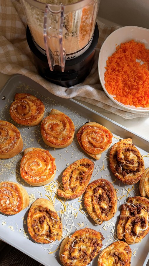 Instagram post by @ma.satterfield for Crate and Barrel. Caption reads: When you’ve got picky eaters at home, you get....