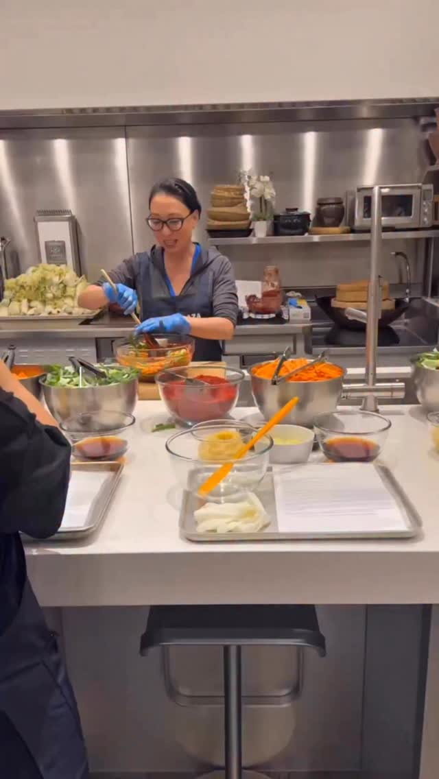 Instagram post by @judyjoochef for Ocado. Caption reads: Ad. POV: It’s Kimjang season 🥬✨

Every autumn,....