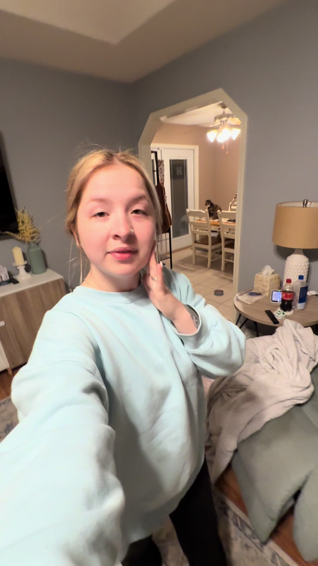TikTok post by @sadaracoogan for Miss Mouths. Caption reads: testing out #missmouthsmessyeater @Missmouths.
