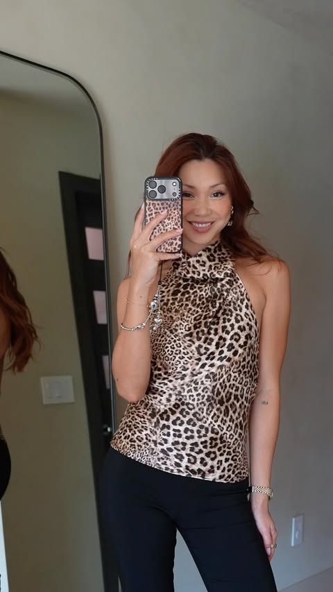 Instagram post by @francislola for CASETiFY. Caption reads: Animal print everything at the moment!! @CASETiFY....