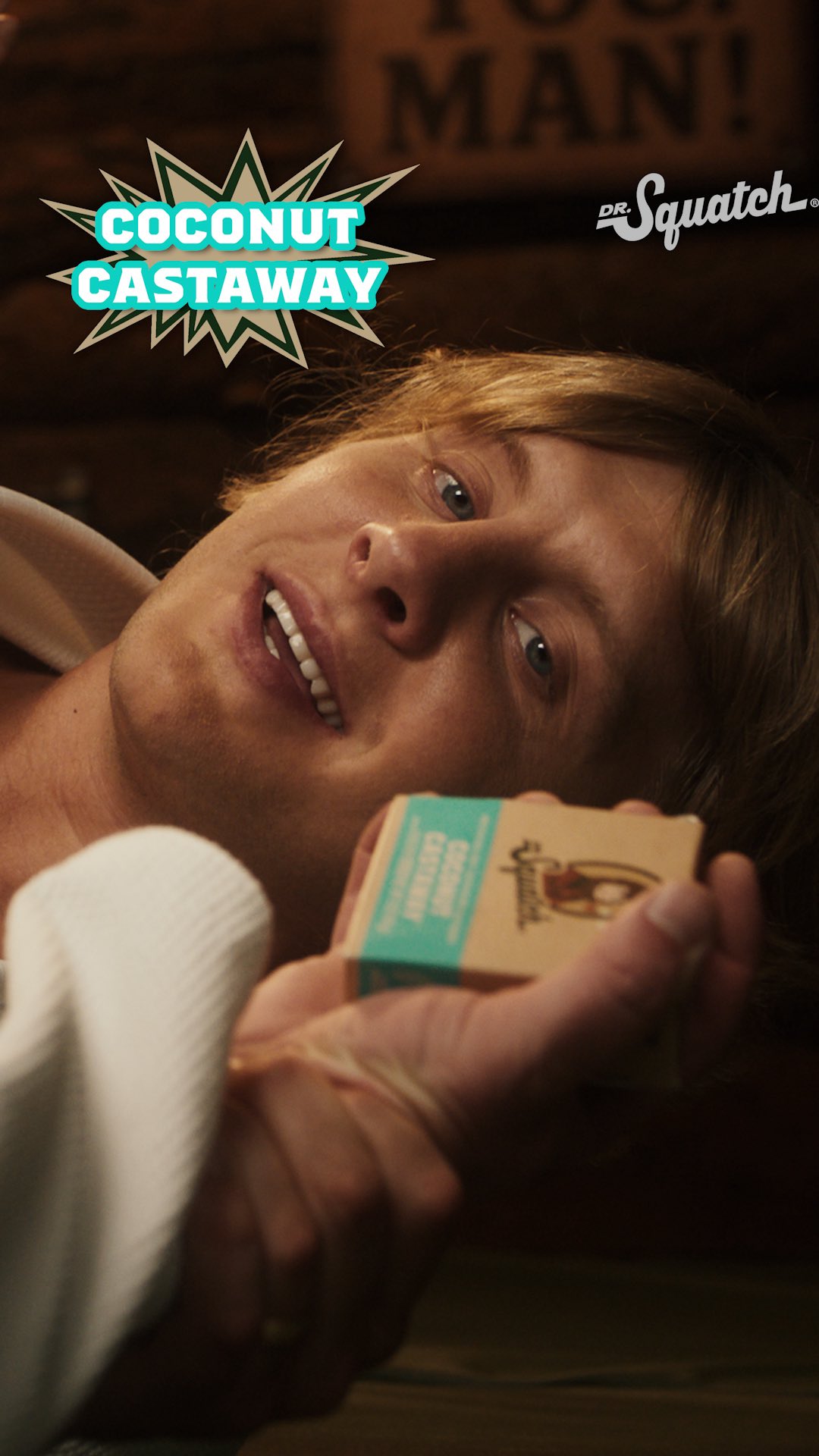 Instagram post by @theufcbaddy for Dr. Squatch. Caption reads: I take odor defense dead serious. Make sure every....