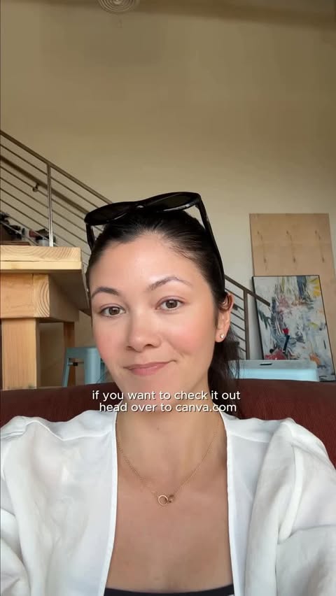 Instagram post by @askcatgpt for Canva. Caption reads: [...] u think of using this for?? I'm buzzing....