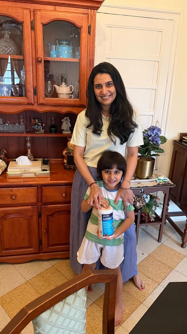 Instagram post by @sonyavajifdar for GRITZO. Caption reads: [...] Code SONYA for an additional off at....