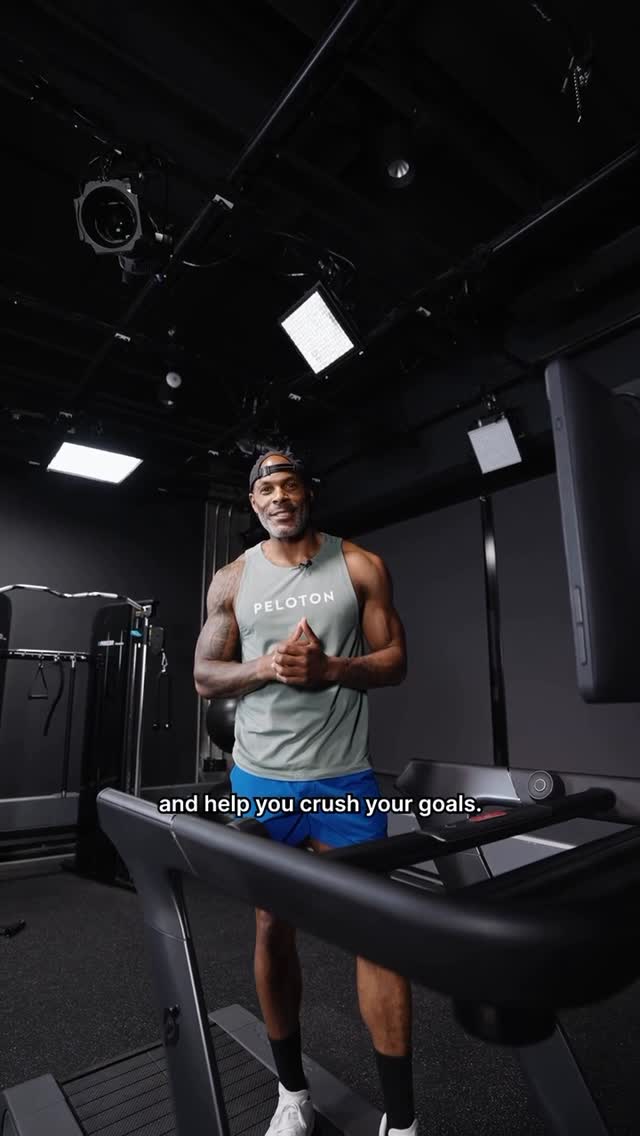 Instagram post by @adrianwilliamsnyc for Peloton. Caption reads: You set the goal, we’ll help you get there.
The....