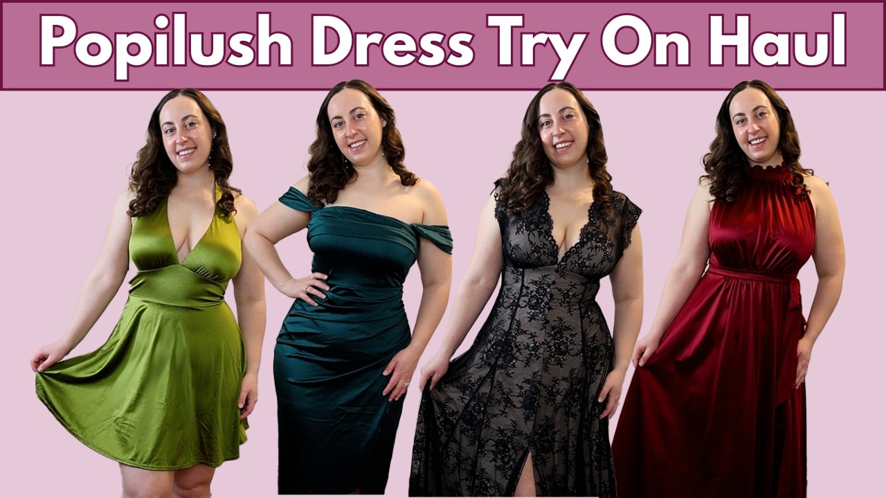 YouTube post by @JamieLeighGagnon for Popilush. Caption reads: You can shop Popilush here and find everything....