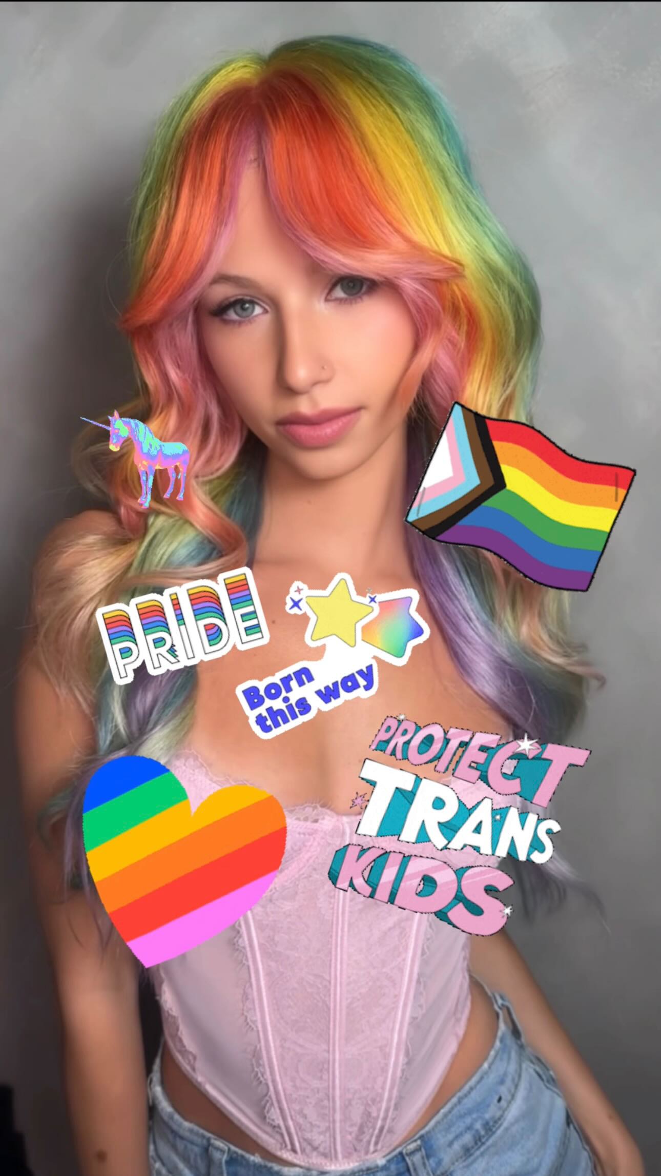 Instagram post by @meaghanmastersonhair for Paul Mitchell. Caption reads: [...] was @hairstorystudio X @paulmitchellpro LEWK....