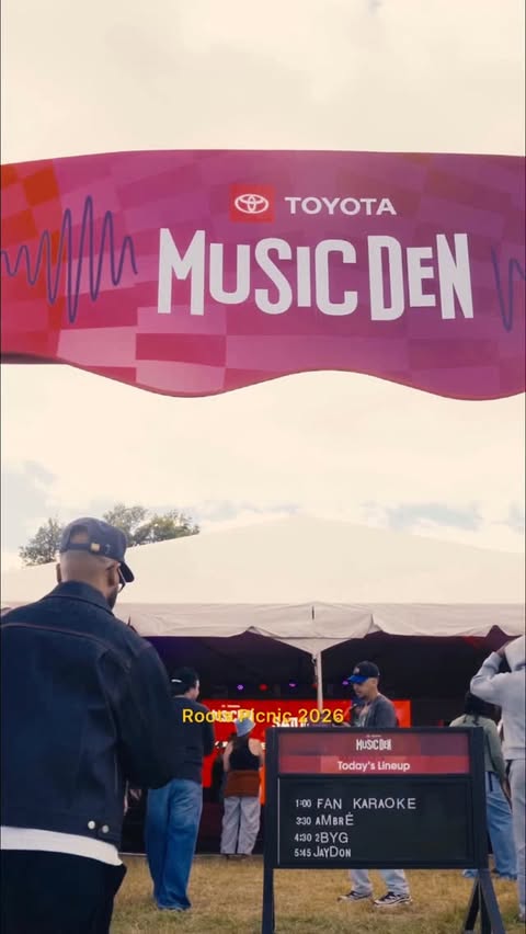 Instagram post by @steelojeem for Toyota USA. Caption reads: Culture, music, and good people. The Toyota Music....