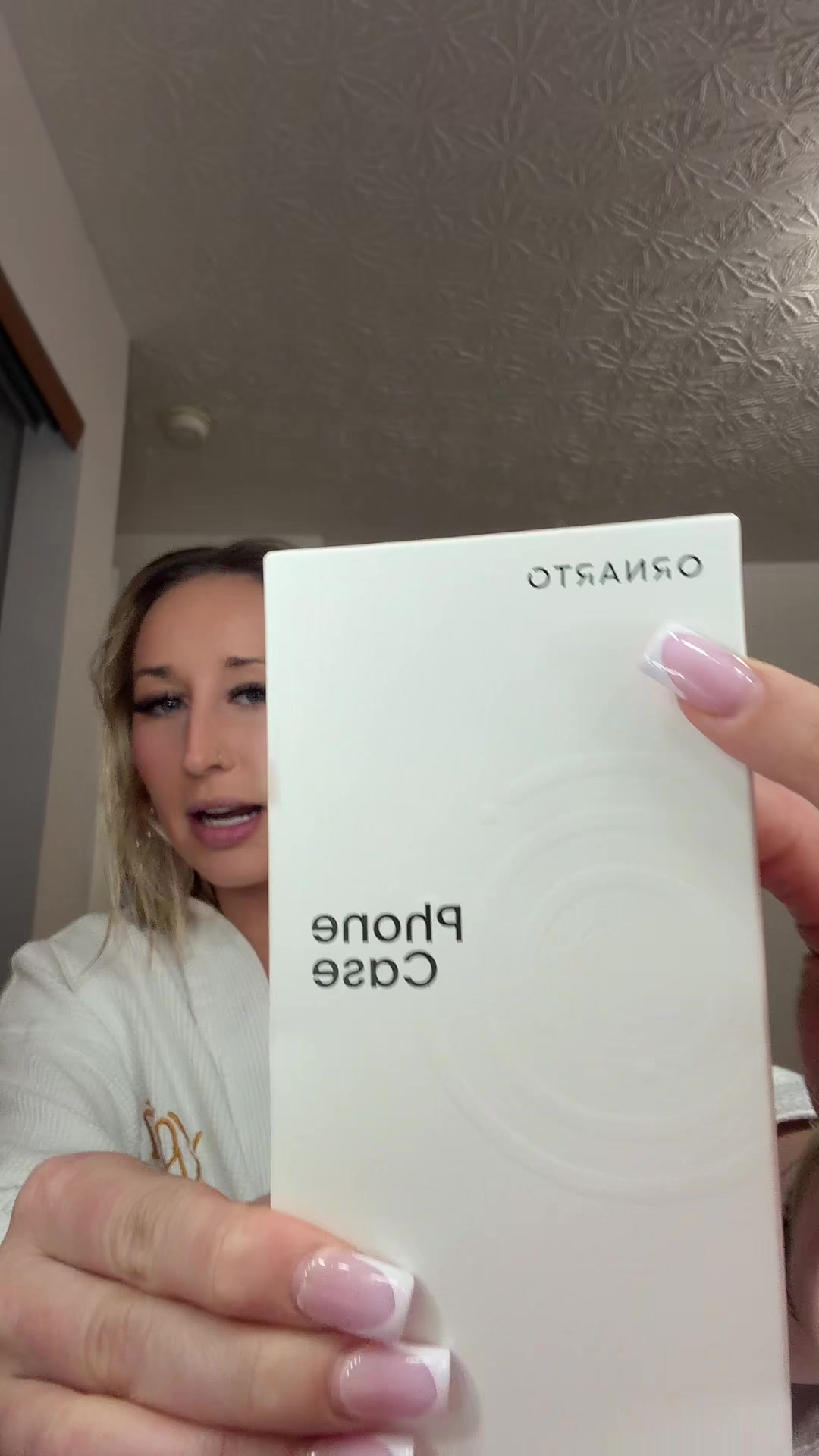 TikTok post by @taylor_davie for ORNARTO. Caption reads: The color is PERF, I’m obsessed @ORNARTO US.