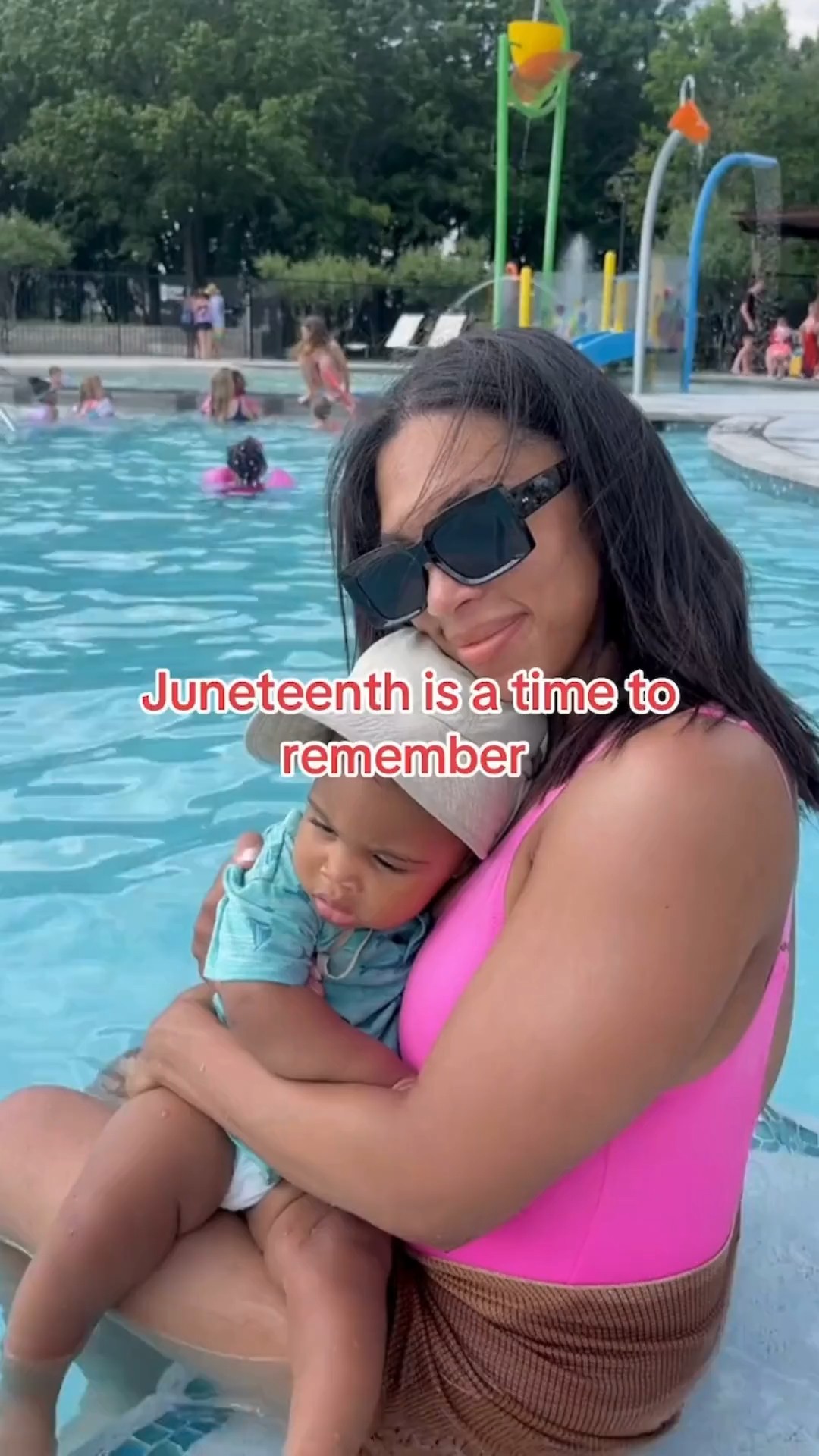 Instagram post by @danaeamponsah for The Bump. Caption reads: This Juneteenth, we honor the resilience and power....