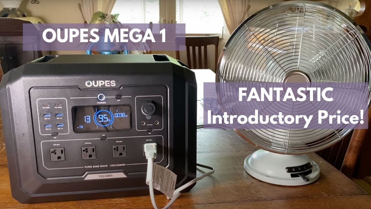 YouTube post by @UndertheMedian for PayPal Honey. Caption reads: OUPES Mega 1: Quality Features in a Small Power....