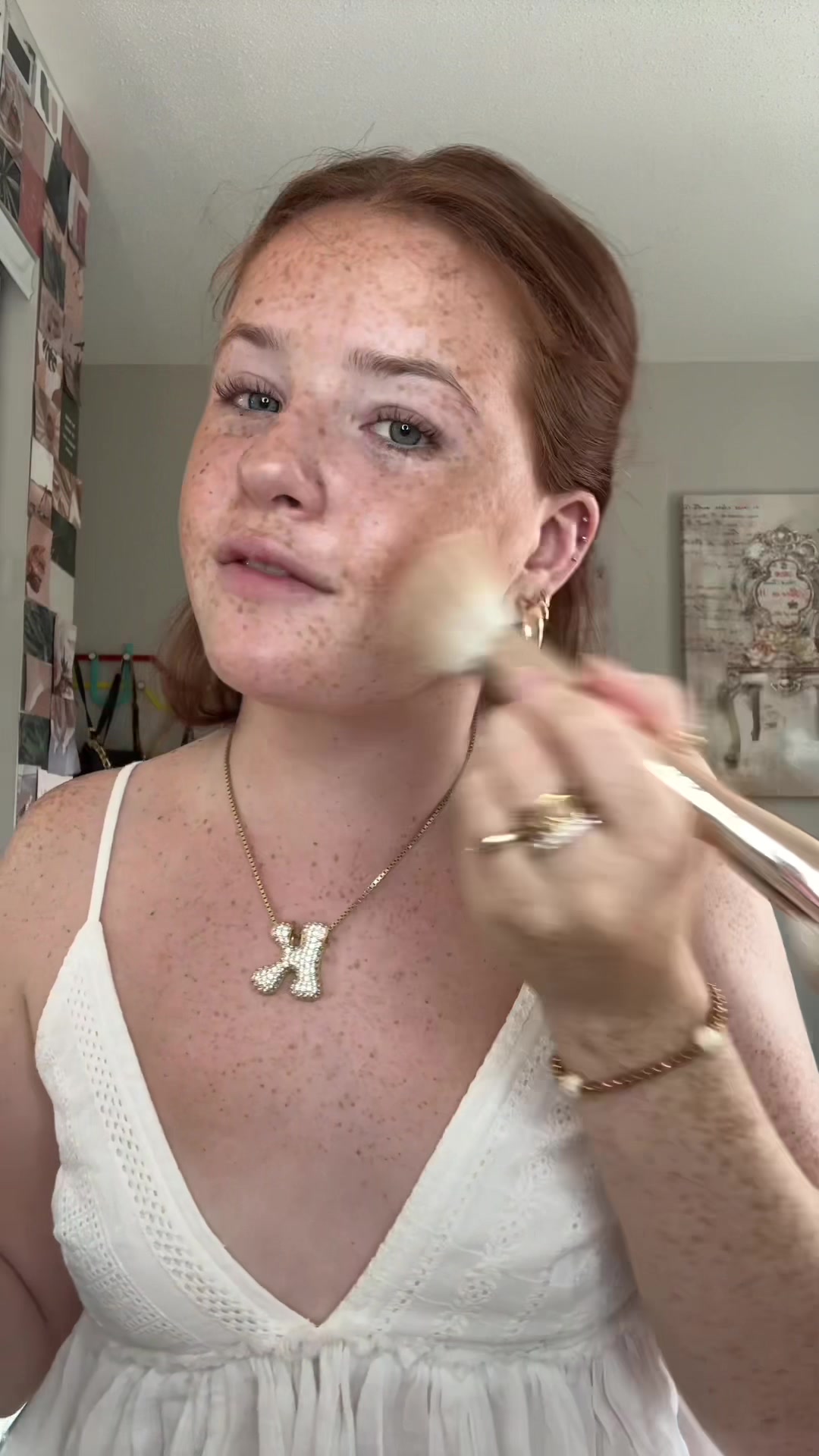 TikTok post by @kenz5954 for Viva Naturals. Caption reads: [...] routine!!  You have to check it out @Viva....