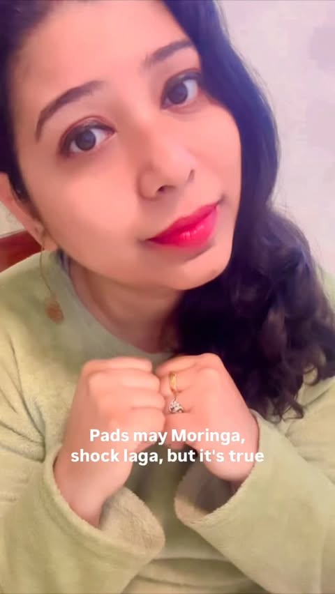 Instagram post by @nirwanruchika for everteen. Caption reads: everteen Skin Thin Sanitary Pads Your period [...].