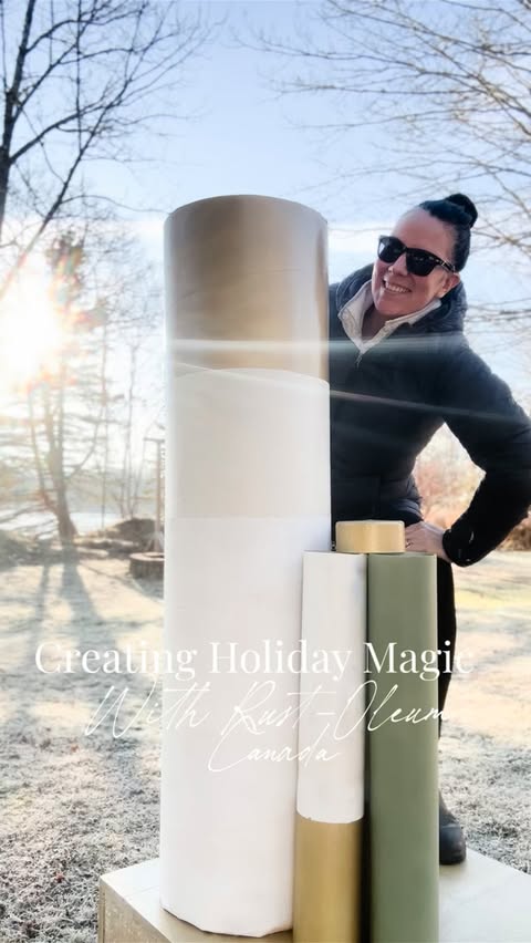 Instagram post by @makeitlikemegs for Rust-Oleum. Caption reads: [...] ✨ 

With a little imagination and Rust-Oleum....