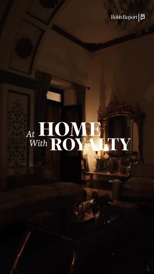 Instagram post by @gwaliorpalace for Jaeger-LeCoultre. Caption reads: For Robb Report India’s inaugural issue, where....