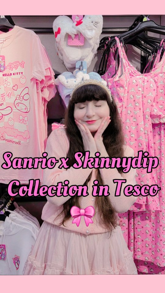 Instagram post by @lady_purrington for Hello Kitty. Caption reads: [AD-Paid Partnership] Attention Sanrio lovers: New....