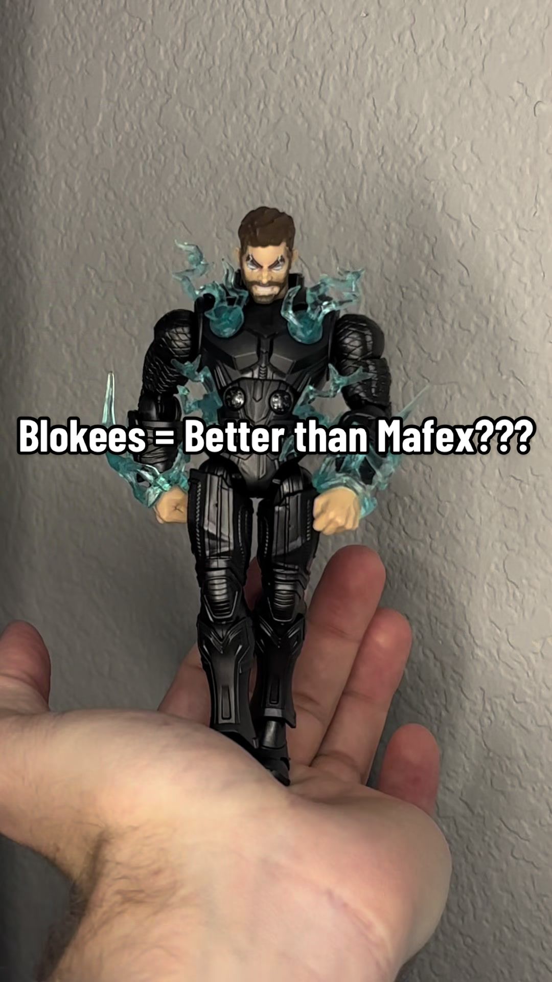 TikTok post by @peters_late_rent for Blokees. Caption reads: TODAY’S TOPIC: THE BLOKEES THOR MODEL KIT!!! In....