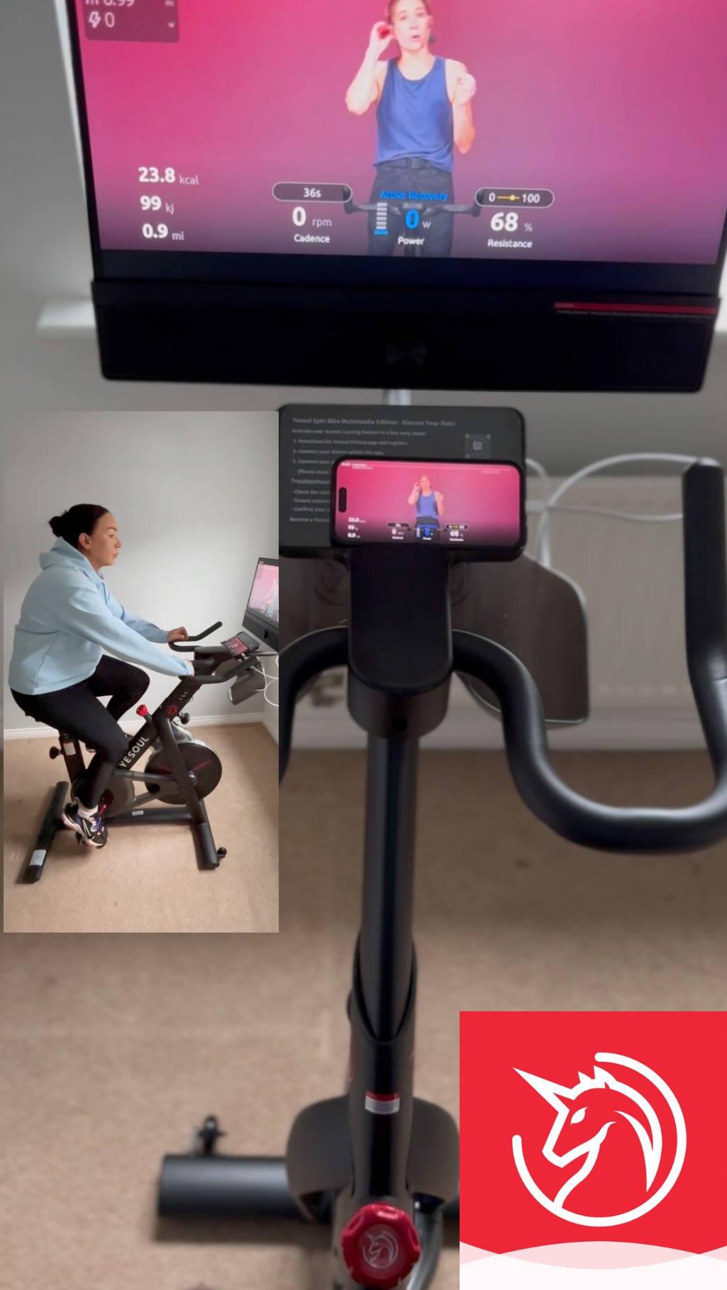 Instagram post by @bethsenequestrian for YESOUL FITNESS. Caption reads: Meet my new ride 🫶
Free streaming with multimedia....